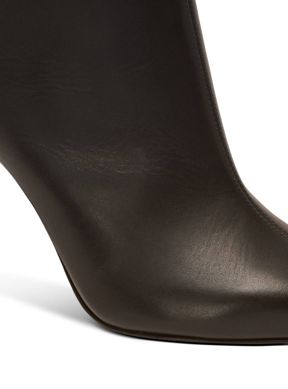 Bottines eden en cuir de veau - Noir