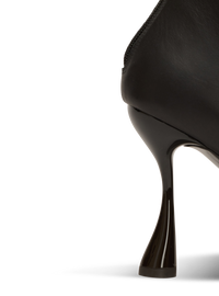 Bottines eden en cuir de veau - Noir