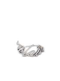 Bracelet "je t’aime" en laiton - Vieil Argent