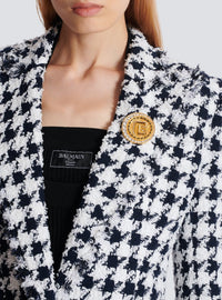 Broche en laiton et strass - Or