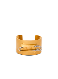 Bracelet épingle à nourrice en laiton - Vintage Brass & Vieil Argent