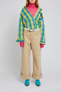 Jean wide leg Enca - Beige