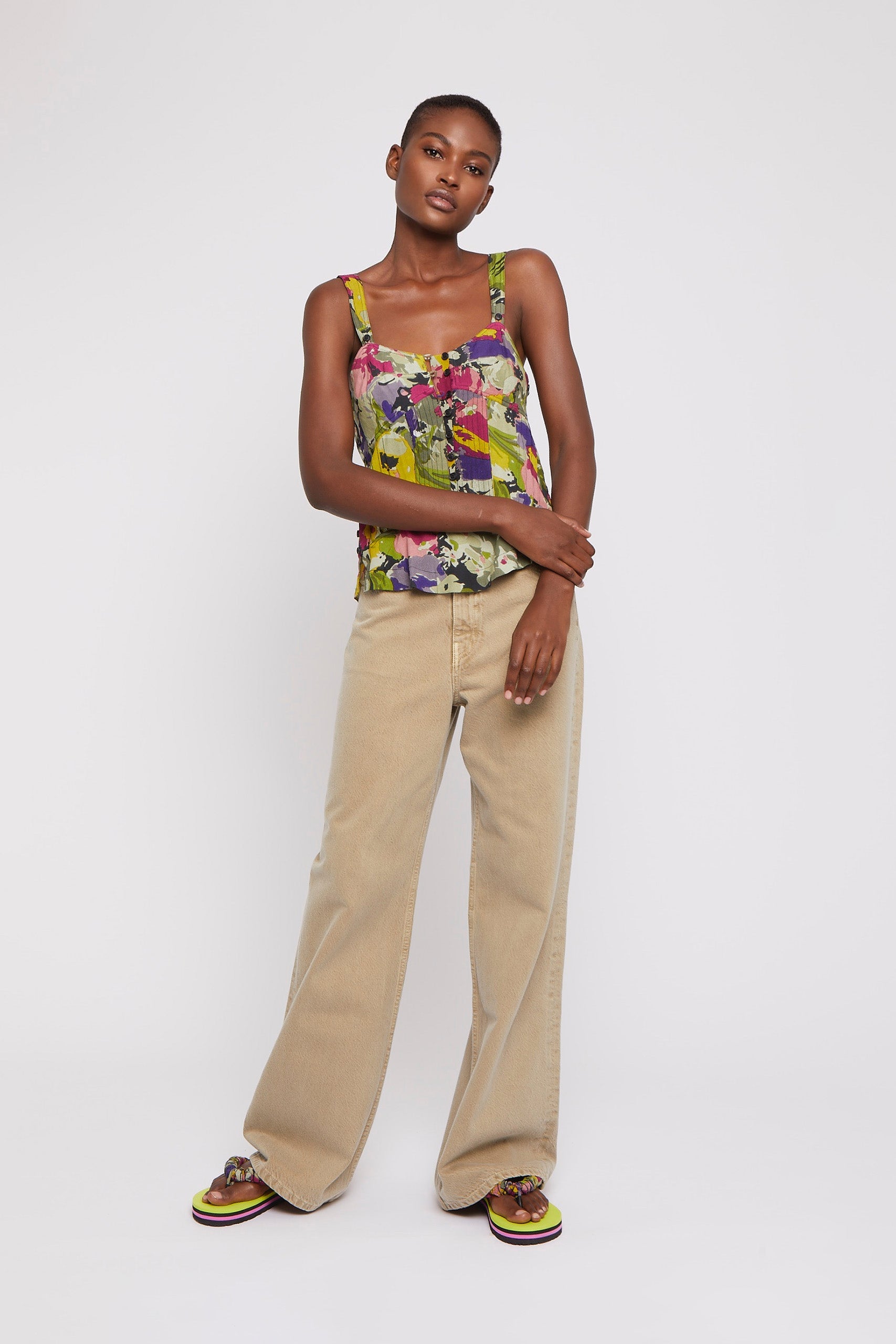 ZNOSTOCK_ANIS PANTS ENCA - Anis