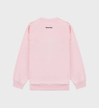 Sweatshirt Eden Crest à broderie - Pink Dolphin