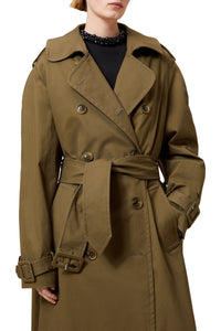 Khaki / MULTI LAYER TRENCHCOAT