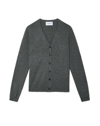Slim-fitted cashmere cardigan - Loup