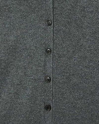 Slim-fitted cashmere cardigan - Loup
