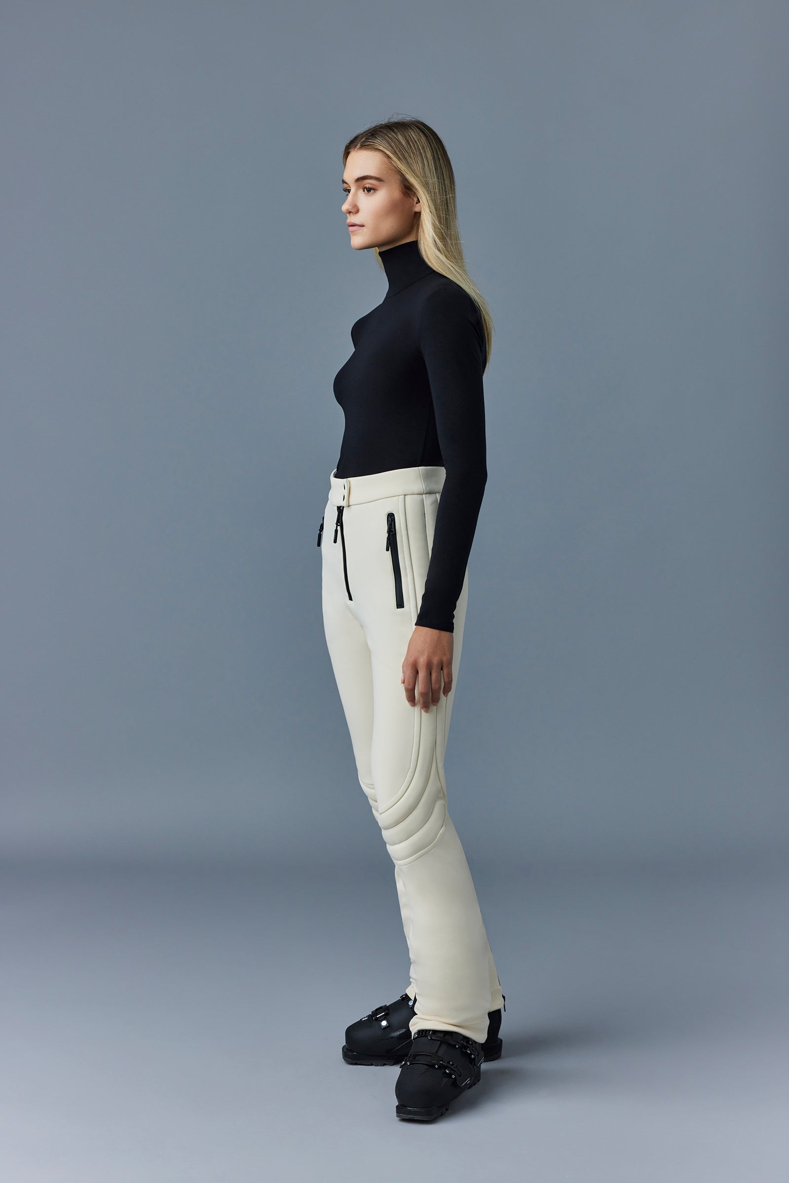 Pantalon de ski Erika à zip - Ceramic