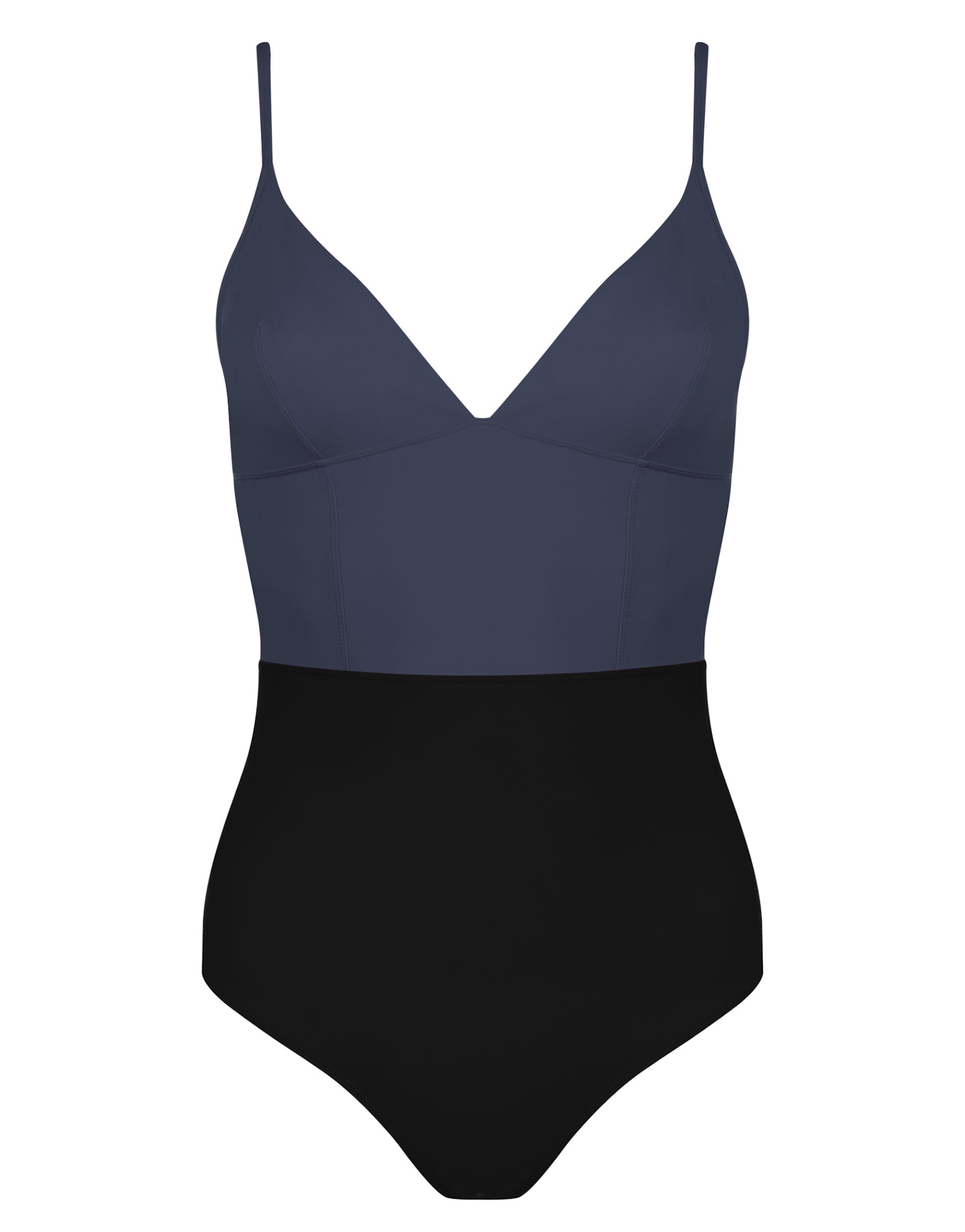 Philippine one-piece swimming costume - Navy & Black