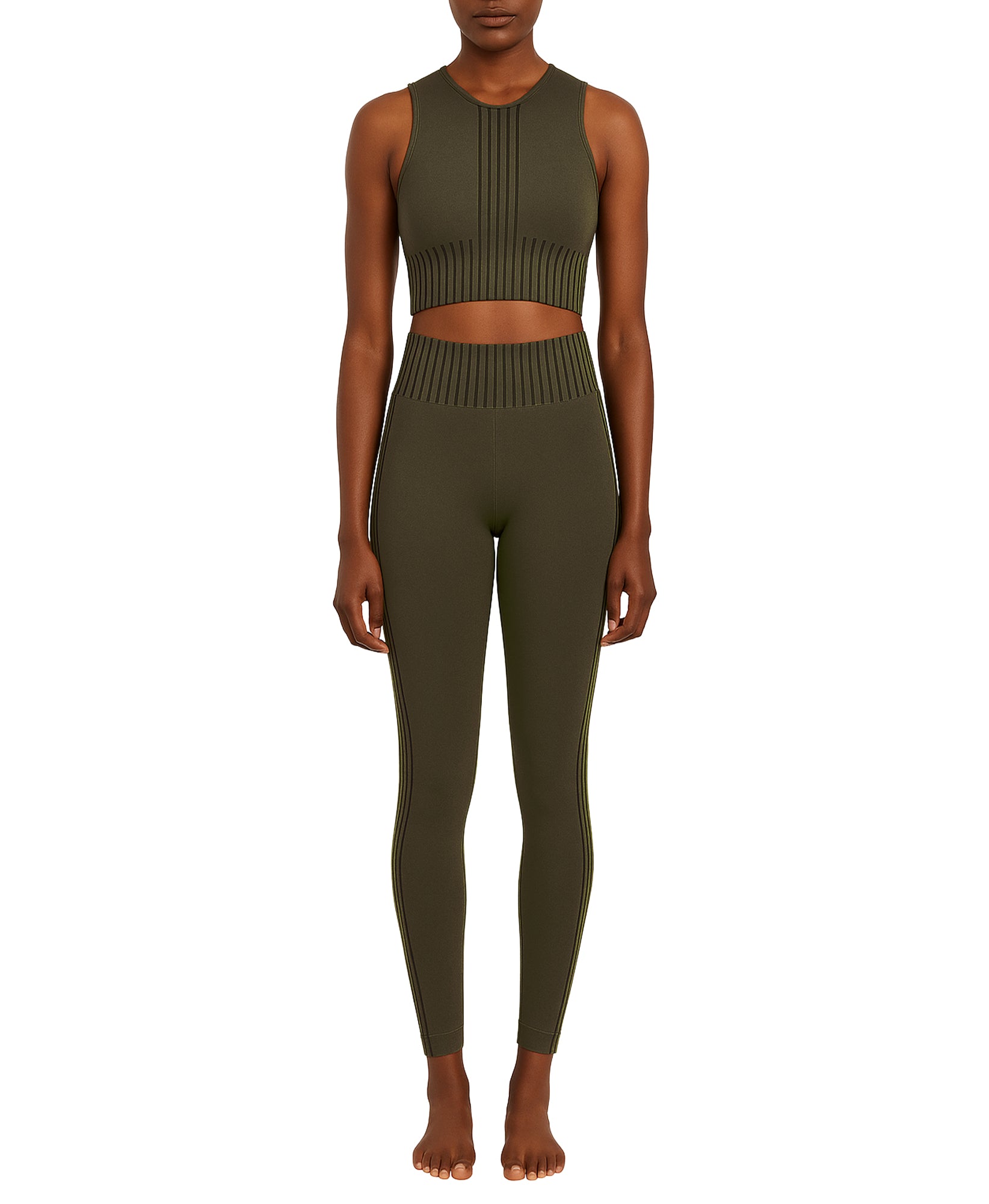 Juliette bra - Olive & Black