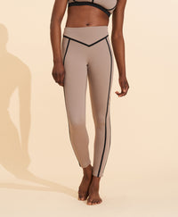 Legging Corset - Taupe & Black