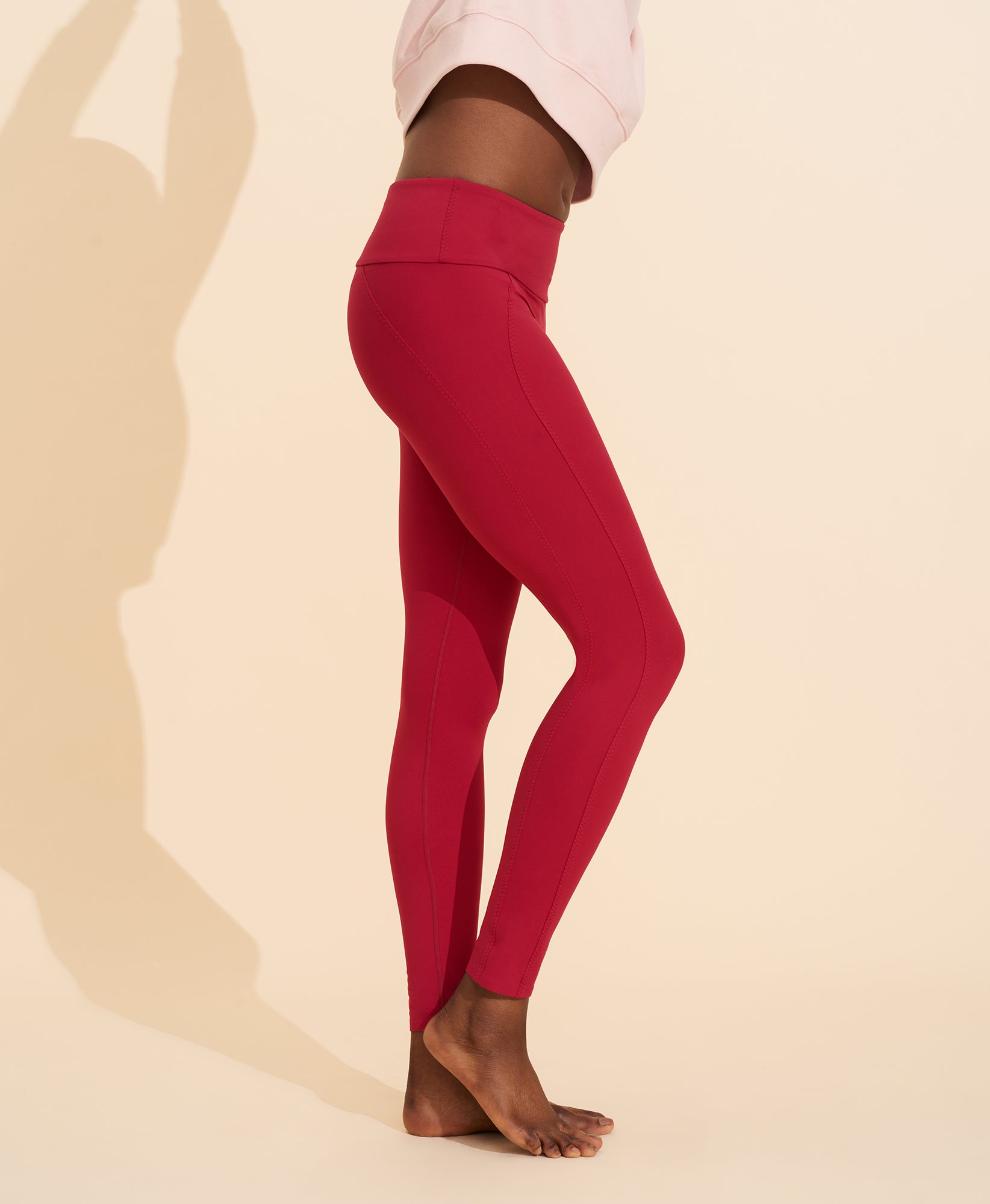 Perform Legging - Cherry