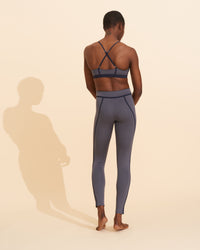 Corset bra - Slate Blue & Navy