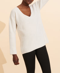 Top Eloise en cachemire - Ivory