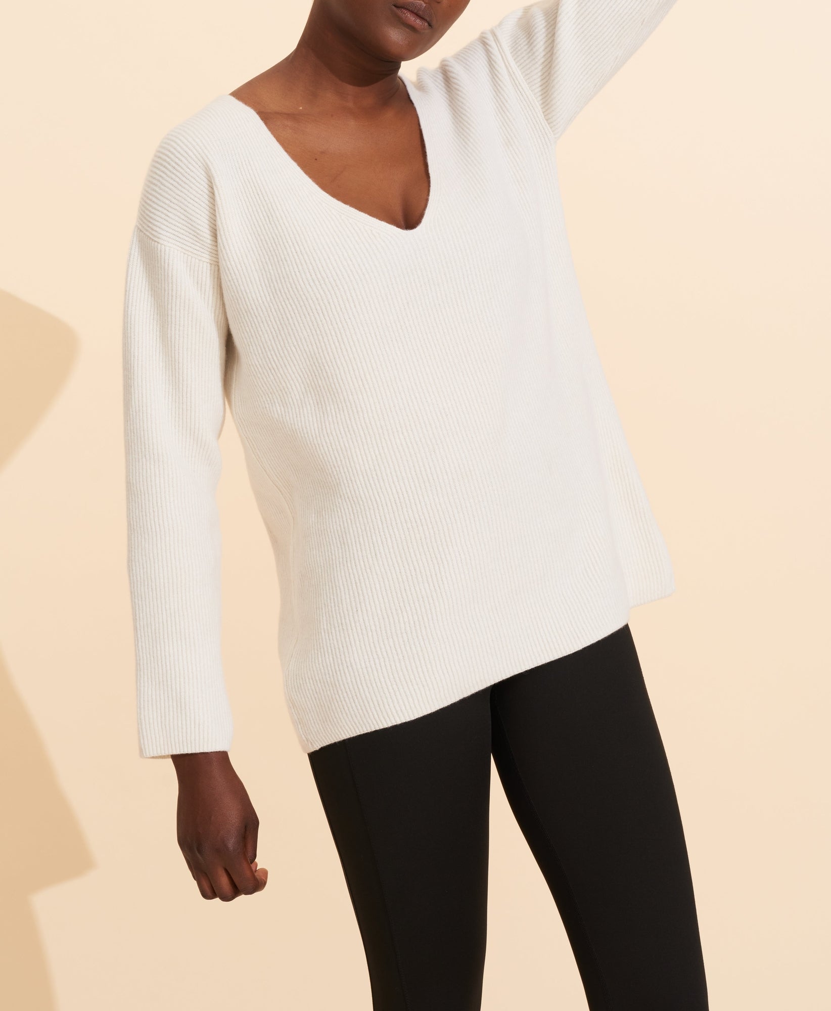 Top Eloise en cachemire - Ivory