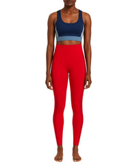 Berenice Legging - Raspberry & Cherry