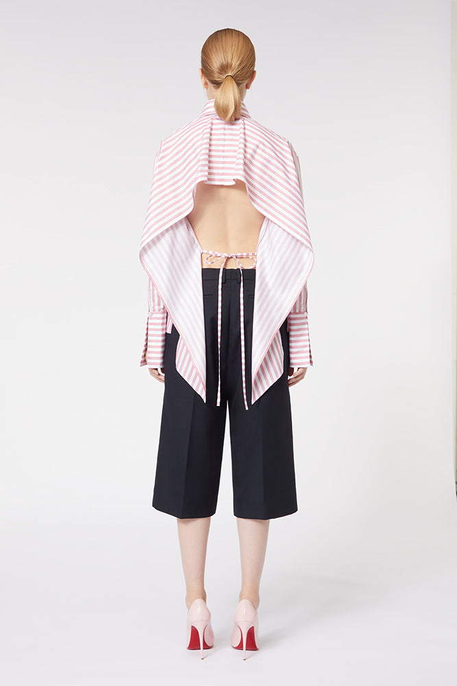 Red / VOLANT BACK SHIRT