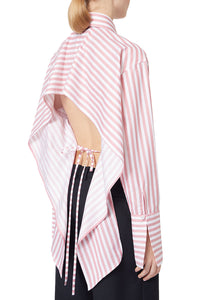 Chemise dos volanté - Red