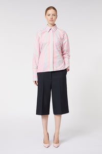 Red / VOLANT BACK SHIRT