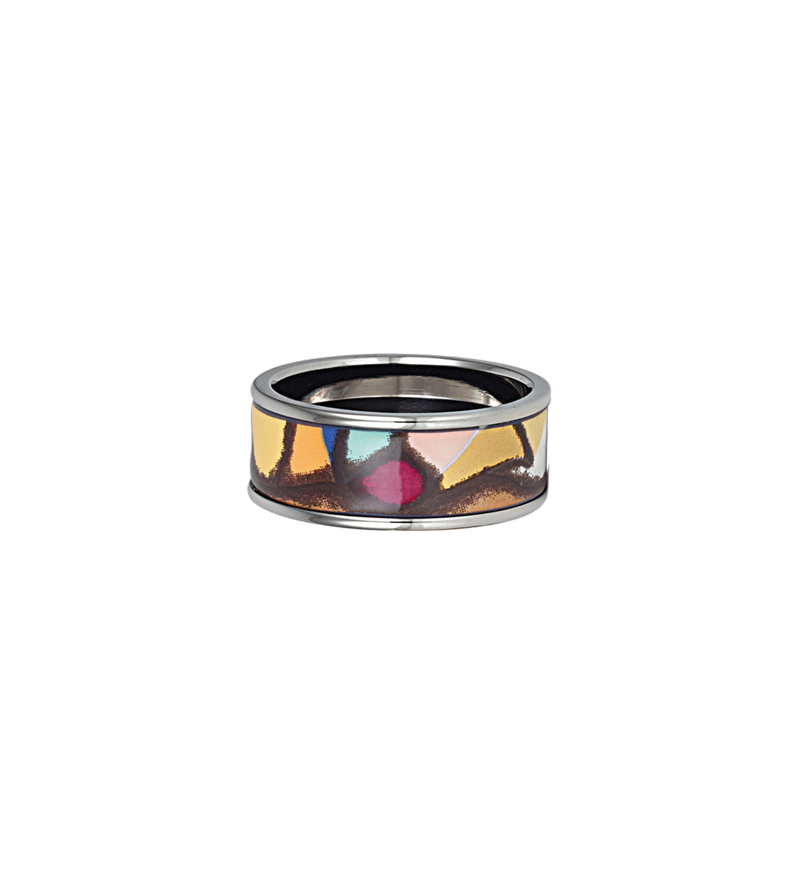 Bague Miss plaqué au rhodium - Multicolore