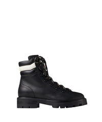 Bottines Eshe en cuir - Black & Latte