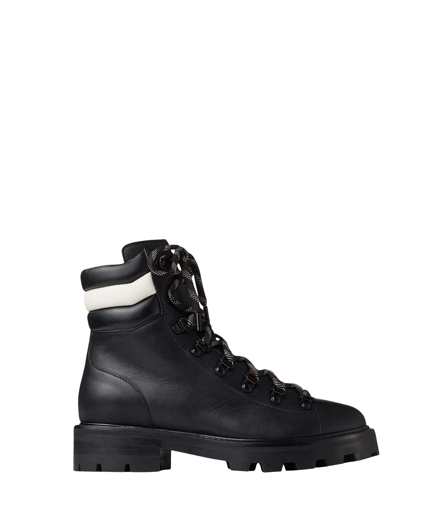 Bottines Eshe en cuir - Black & Latte