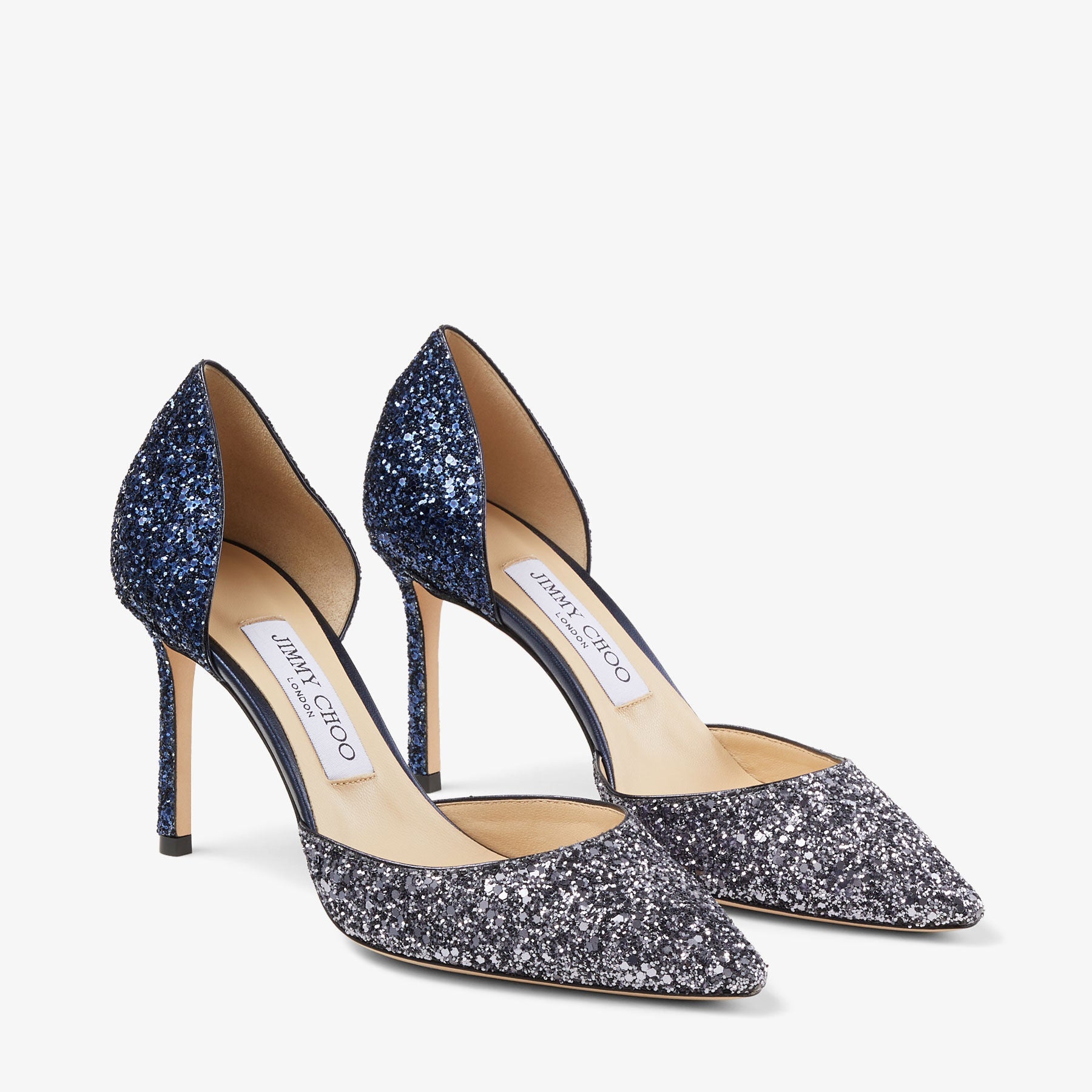 Esther 85 pumps - Anthracite & Navy