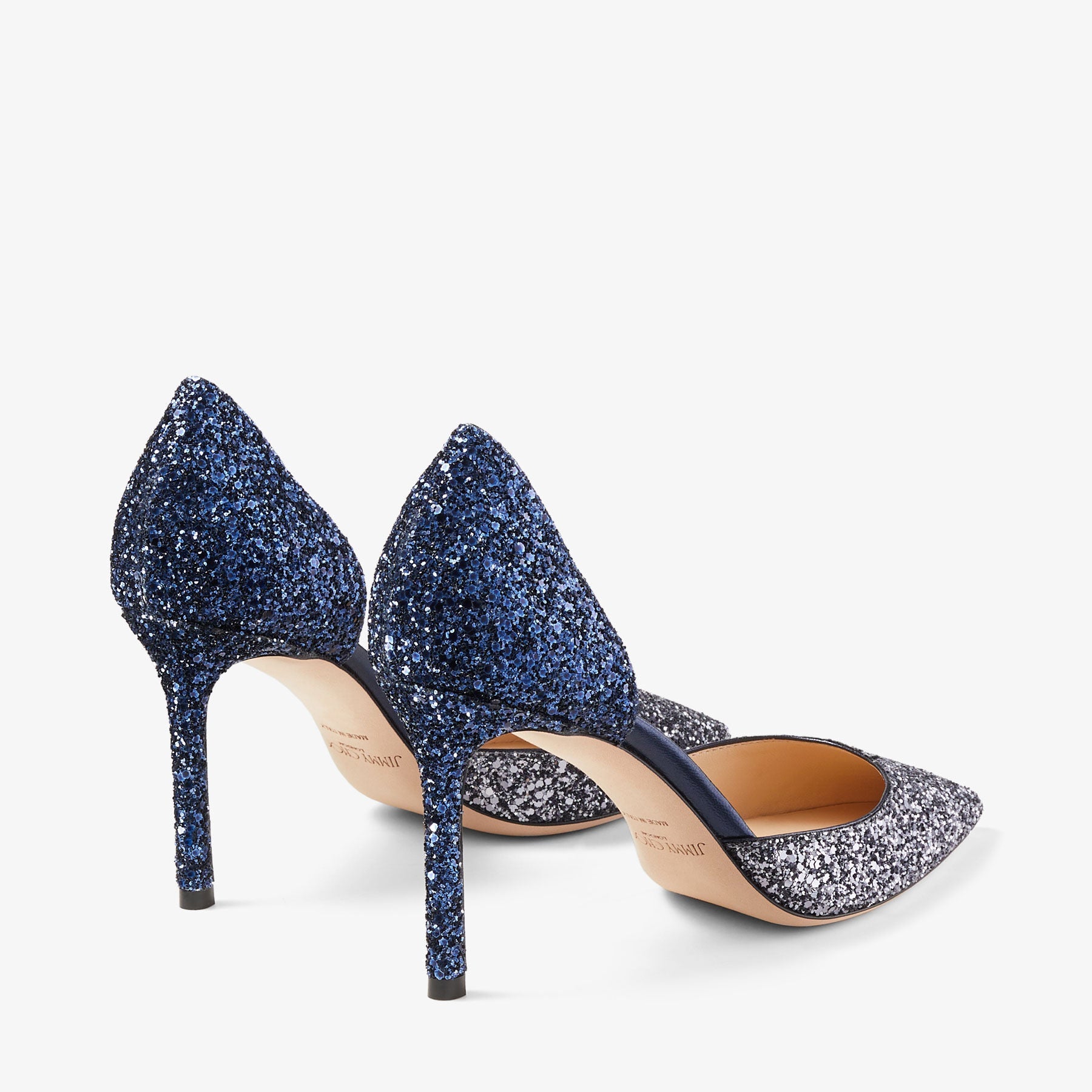 Esther 85 pumps - Anthracite & Navy