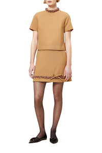Brown / PEARL TOP