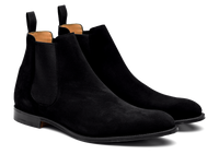 Bottines Houston - Noir velours Superbuck