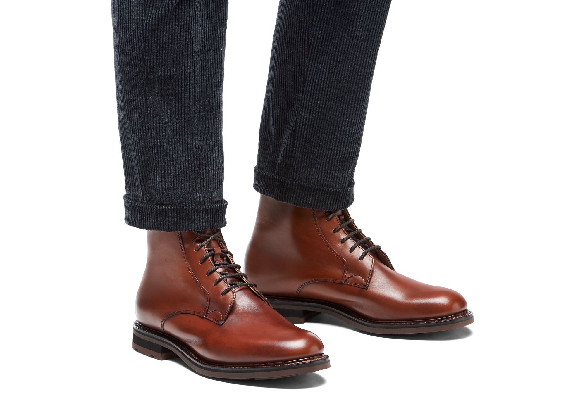 Bottines Wootton - Cognac Naturel