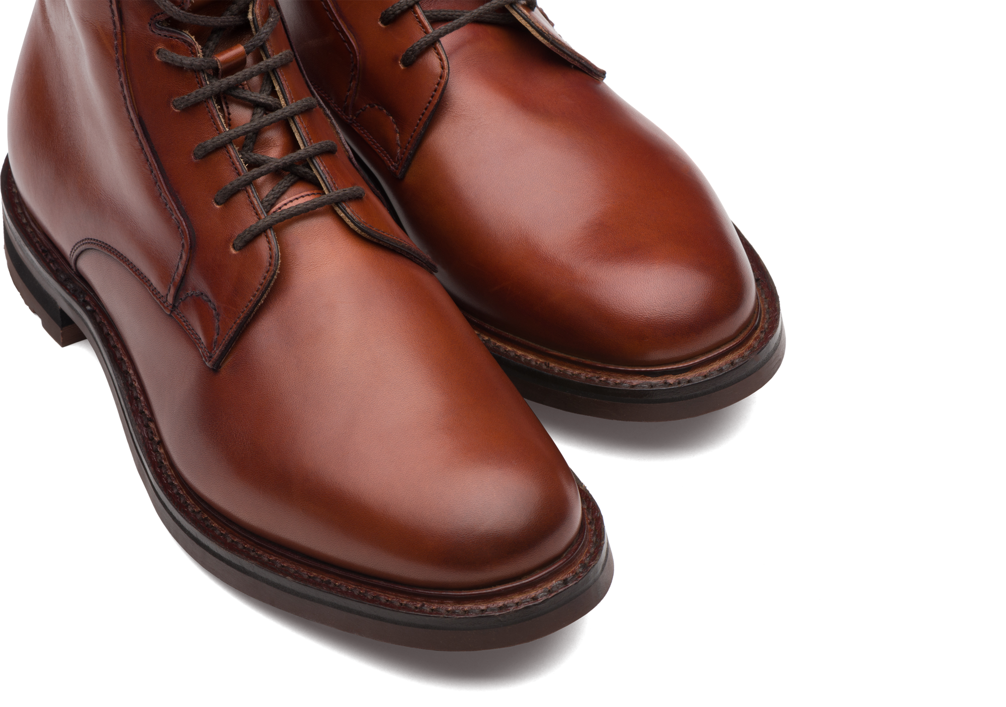 Bottines Wootton - Cognac Naturel