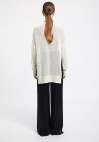 Cardigan Evans long - Ivory