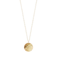 Collier Ever en or rose 18 carats et jasper - Beige