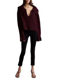 Pull Evi en cachemire - Merlot