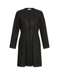 Manteau Ewa en dentelle - Black