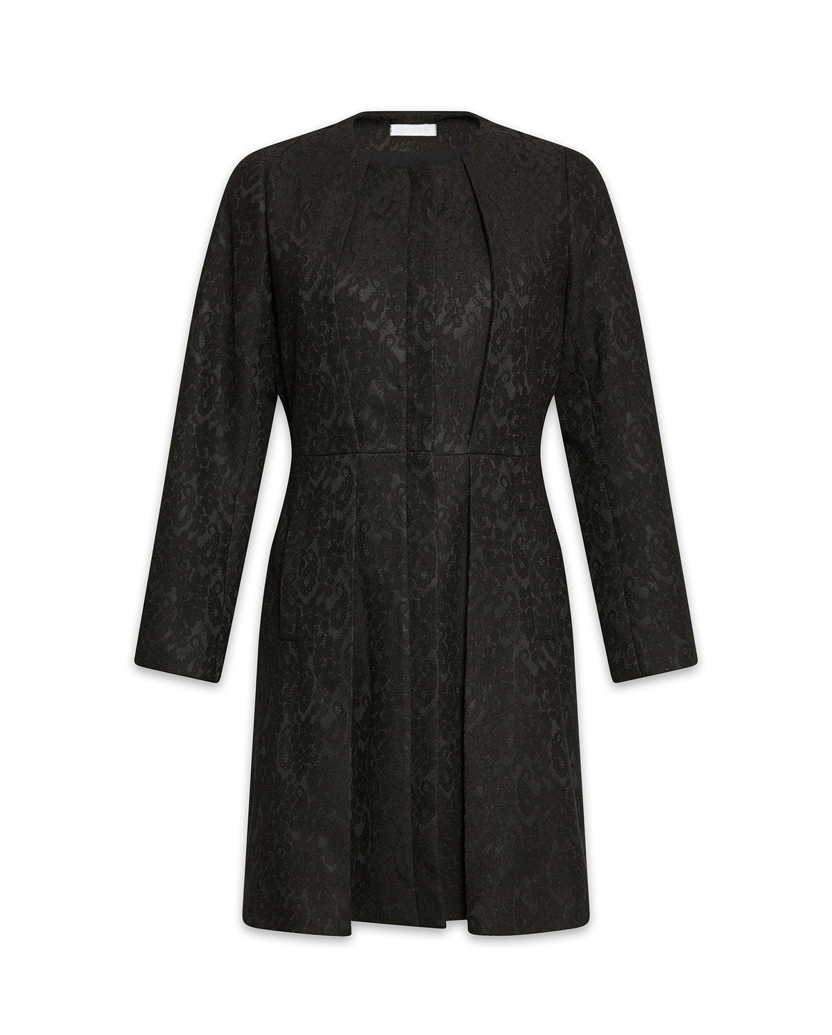 Manteau Ewa en dentelle - Black