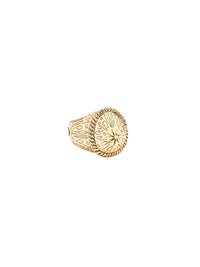Bague Bague Sein Exclu Octobre Rose  - Doré