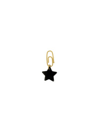 Charms Charm Etoile Onyx - Doré et noir