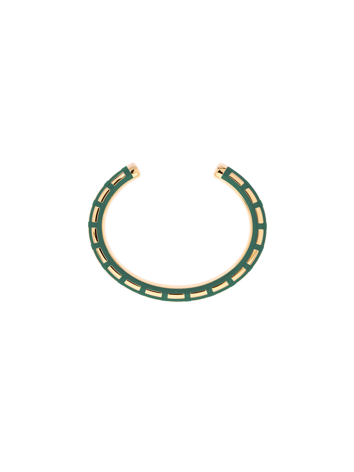 Bracelet Exclusivite Lbm Bracelet Positano Vichy Vert - Doré et vert