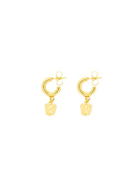 Boucles d'oreilles Exclusivite Tbm Creoles Pomme - Doré
