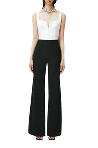 Eclipse Jumpsuit - Black And White