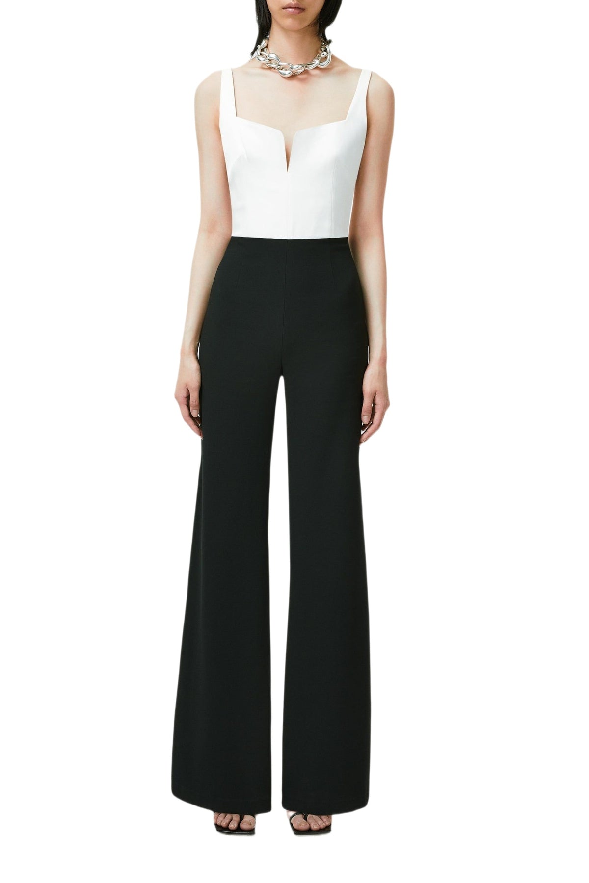 Eclipse Jumpsuit - Black And White