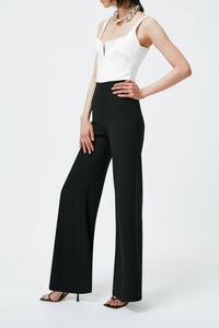 Eclipse Jumpsuit - Black And White