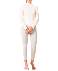 Margaux top in wool - Ivory