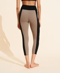 Therese Legging - Taupe & Black