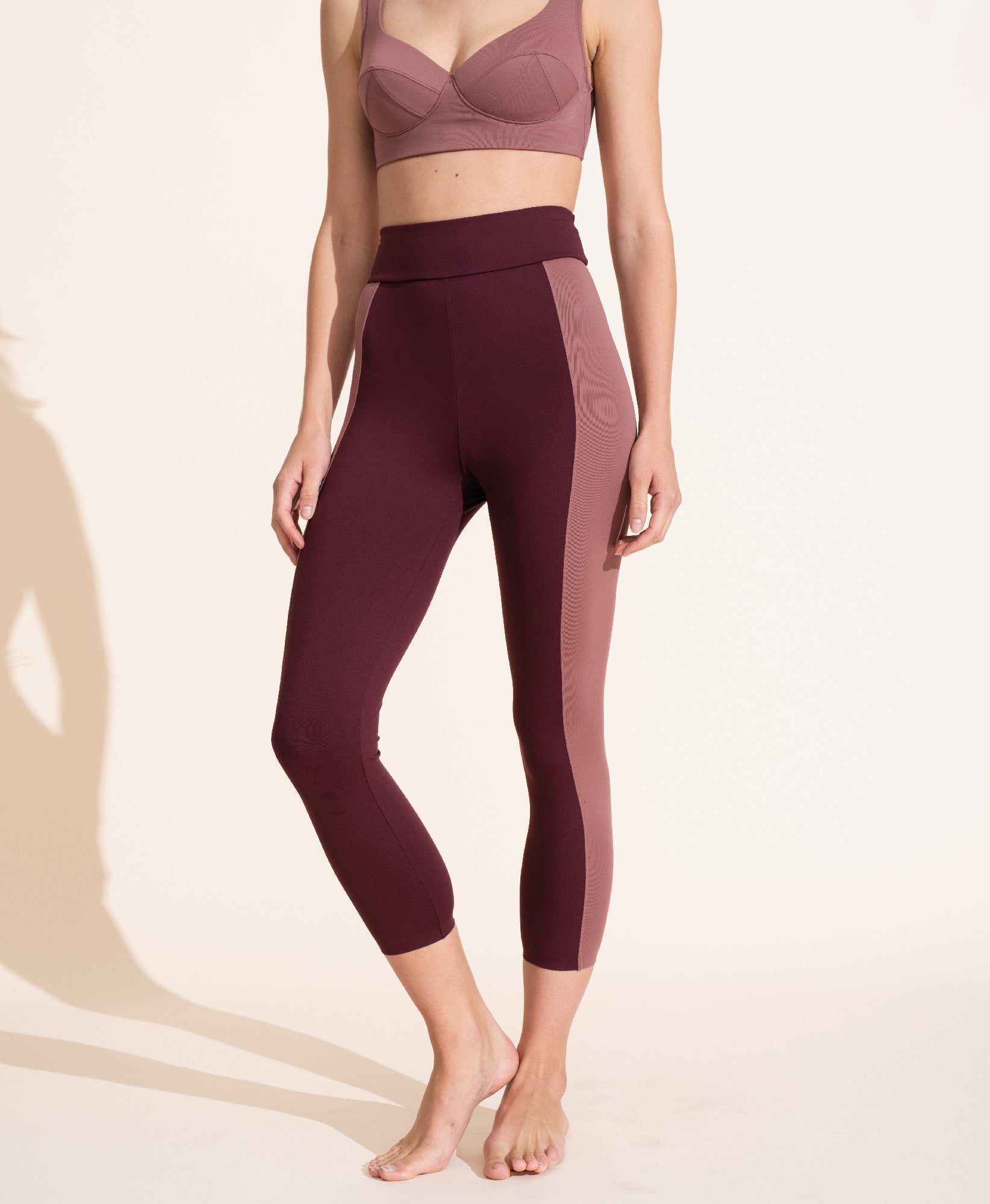 Therese Legging - Prune & Mauve