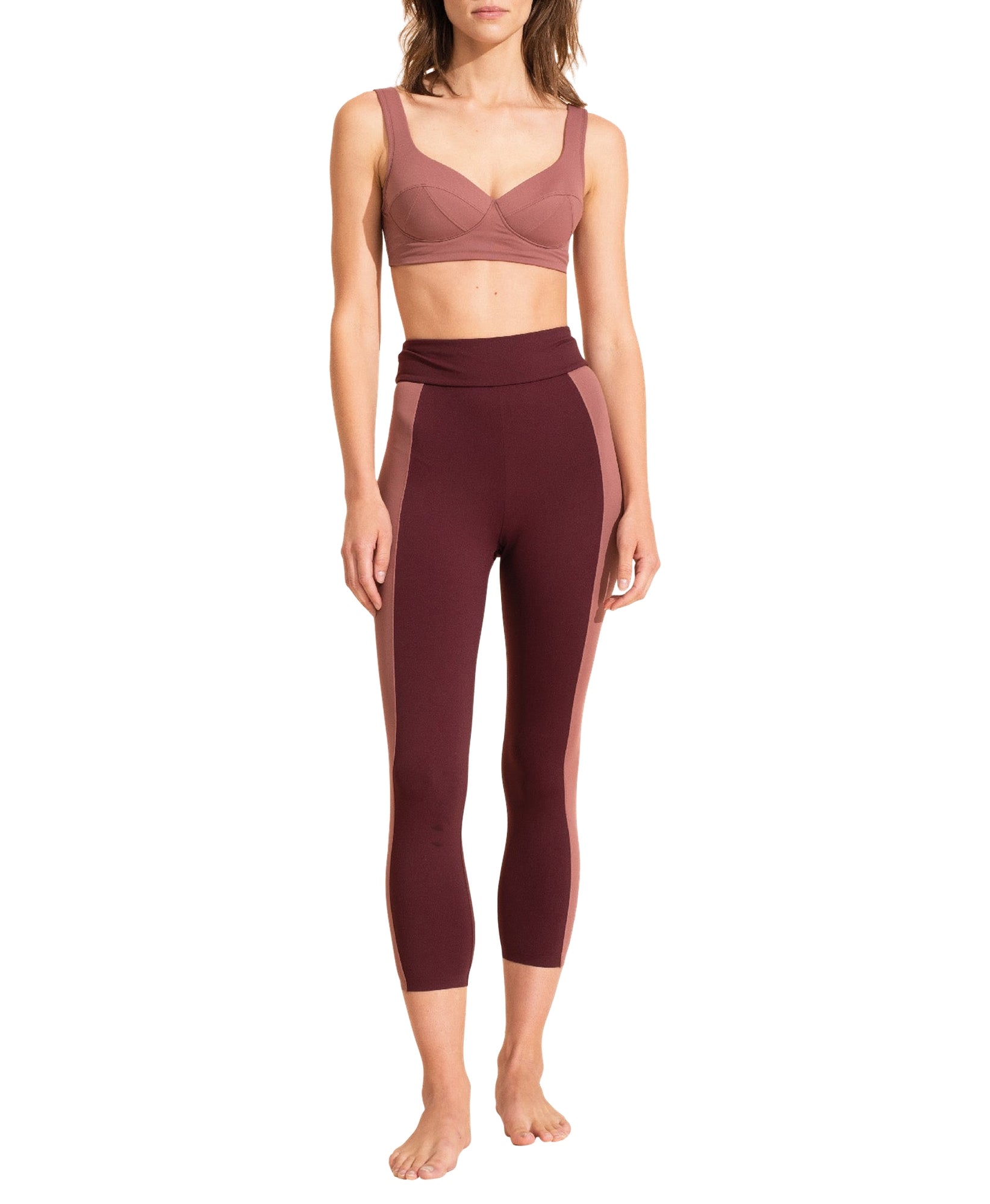 Therese Legging - Prune & Mauve