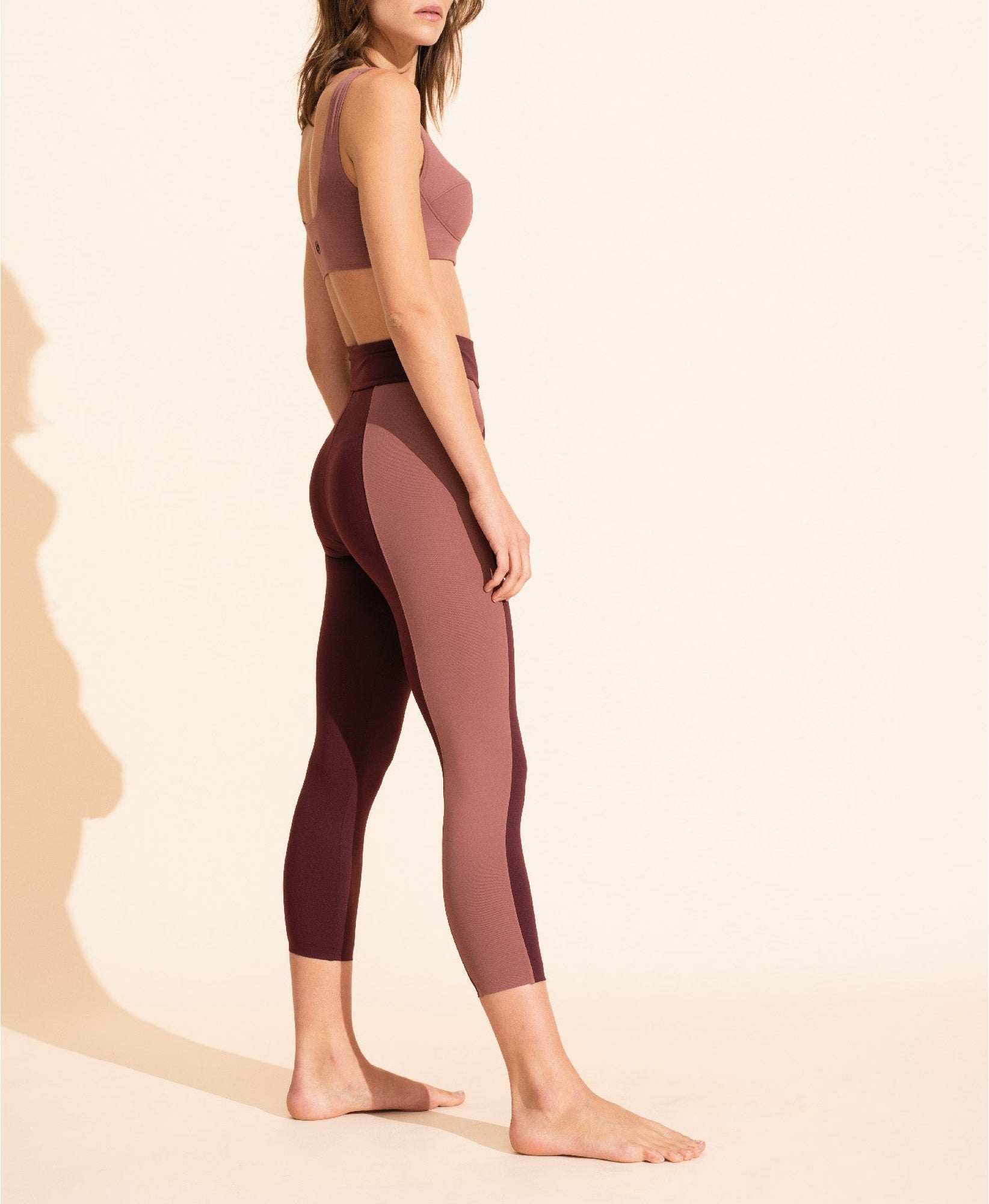 Therese Legging - Prune & Mauve