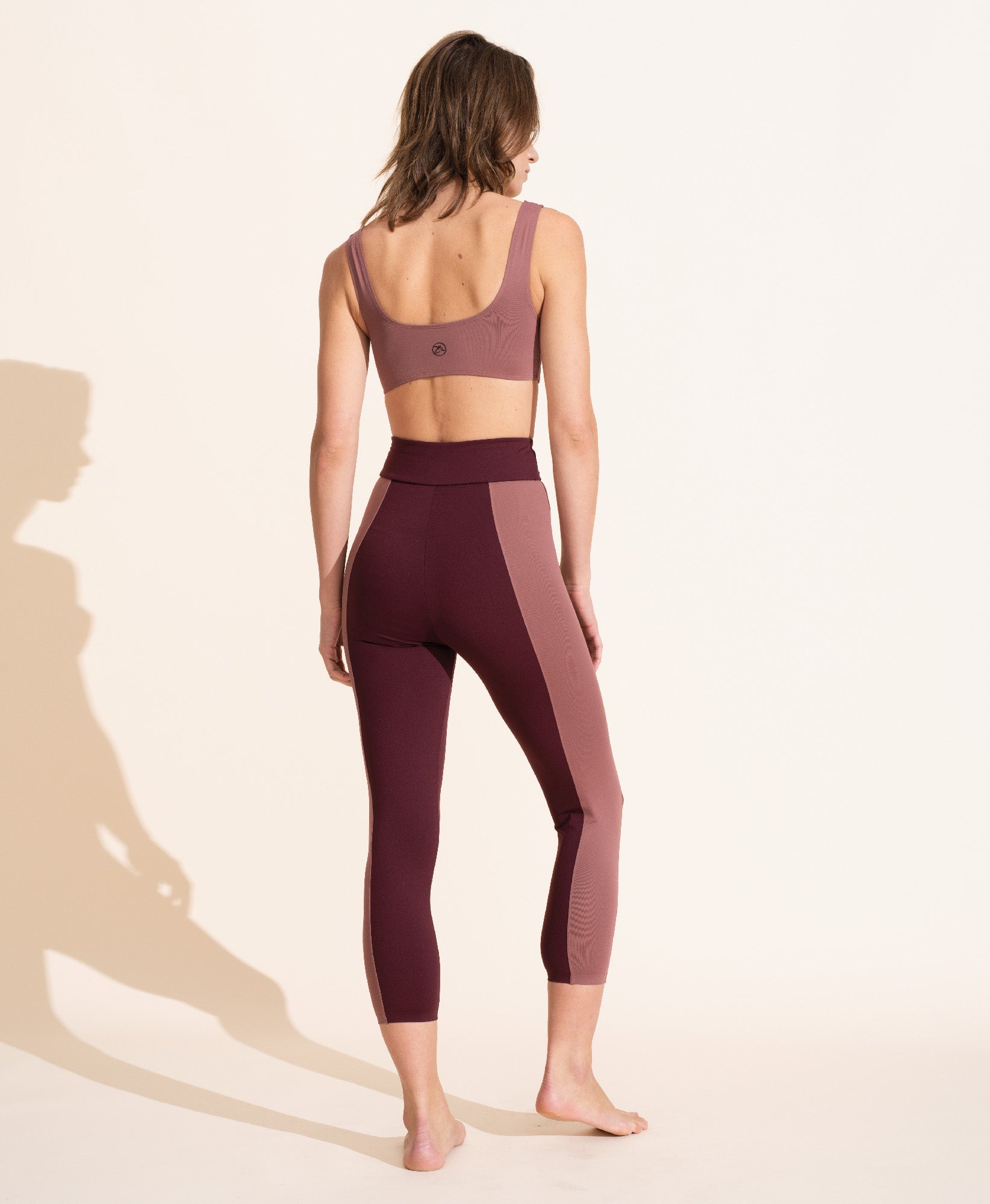 Therese Legging - Prune & Mauve